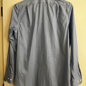 Men's M Quince Oxford Light Blue Dress Shirt organic cotton